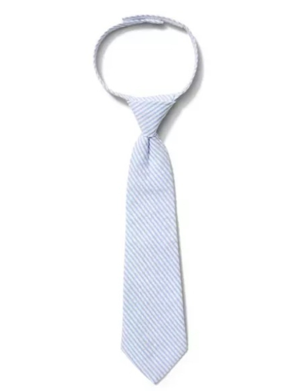 Janie and Jack Seersucker Necktie - Provence Stripe